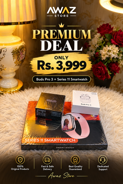 Smart Watch Series 11  Earbuds Free Pro 3 | Free Delivery