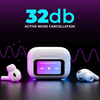 AuraPods Pro – Smart Display Wireless Earbuds