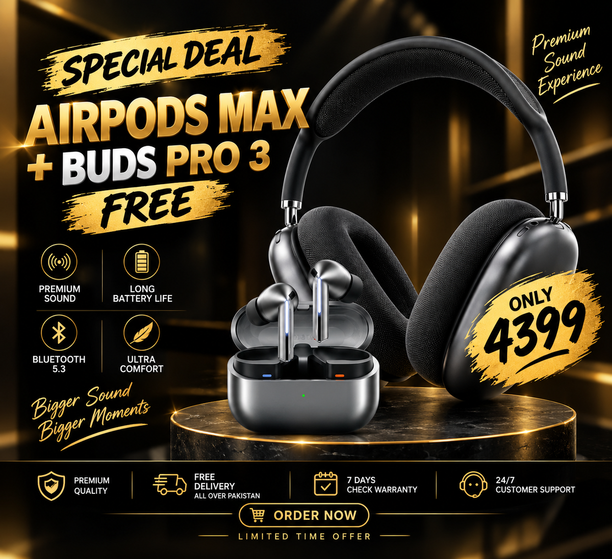 AirPods Max + FREE AuraPods X | Exclusive Combo Offer